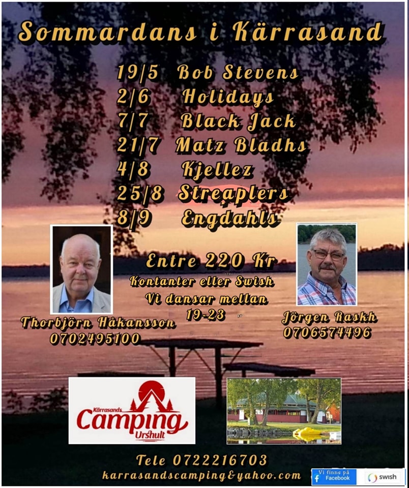 Sommardans i Kärrasand på Facebook